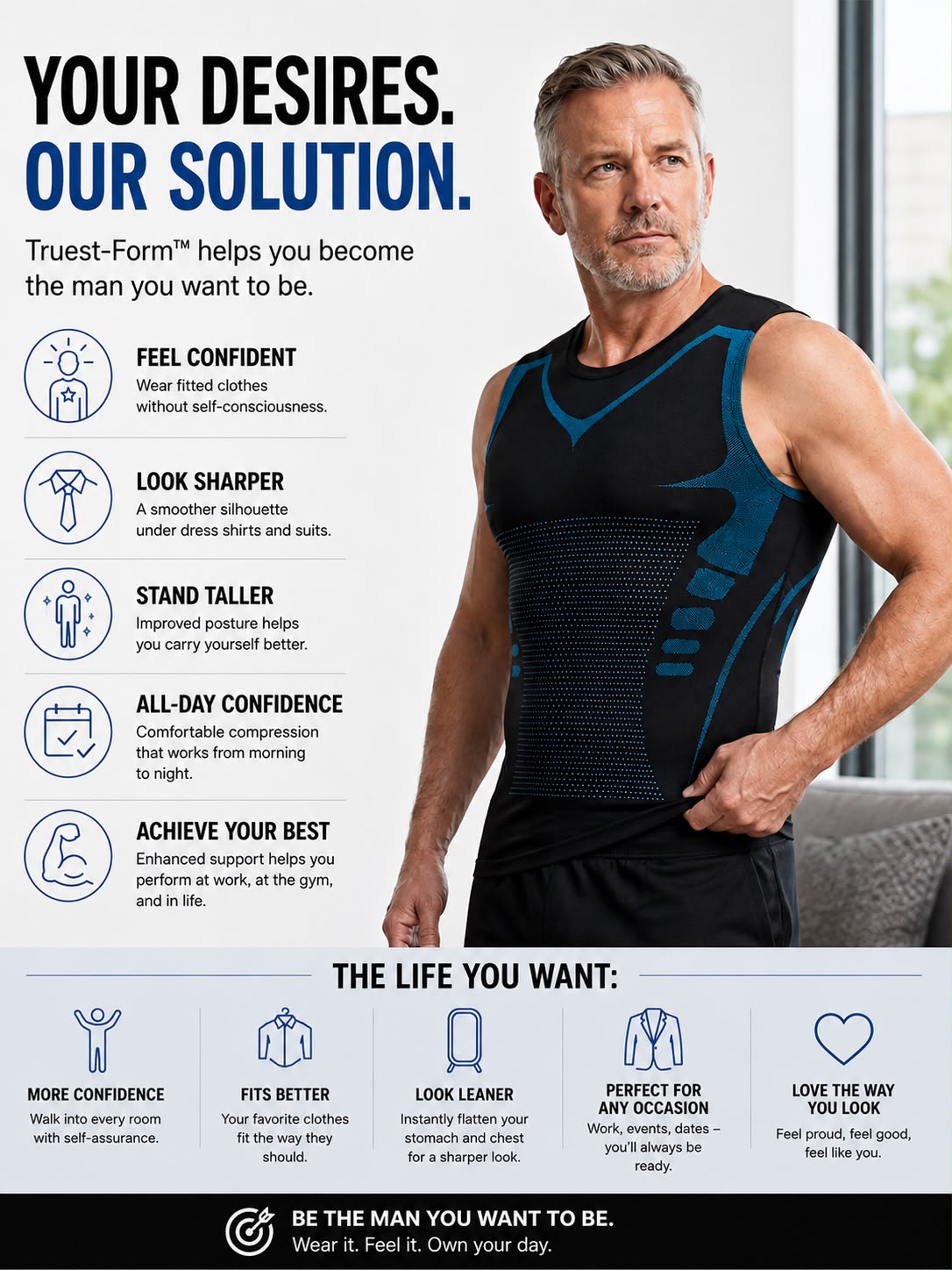 VYRAMARK™ Compression | Instant Slimming Compression Tank